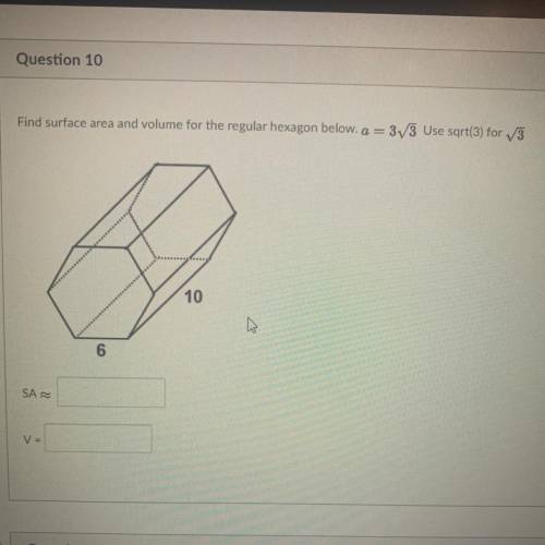 Geometry, surface area and volume