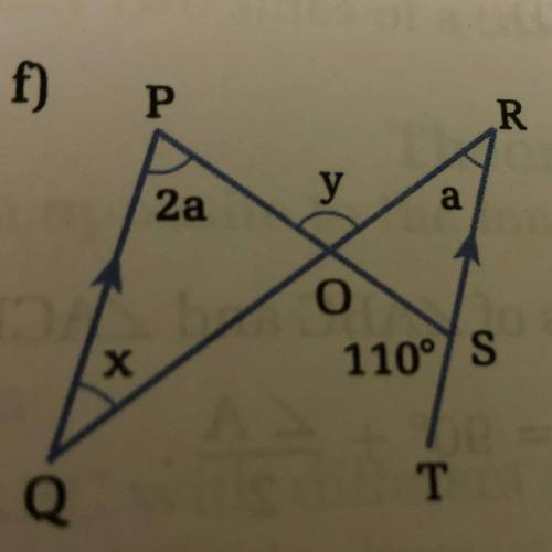 Find unknown sizes of angles
