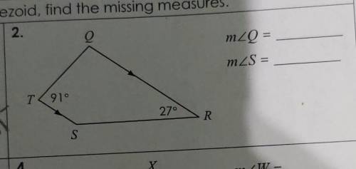 Find missing measure​