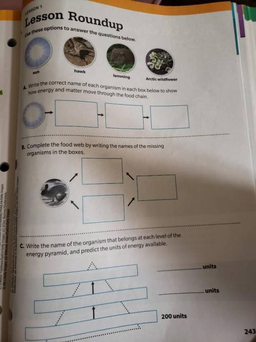 Can someone answer B using the picture above?