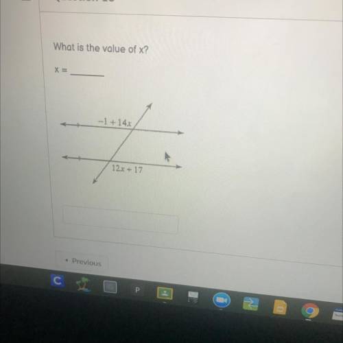 Please Helpppppp What is the value of x.