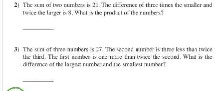 NEED HELP ON MATH QUESTIONS