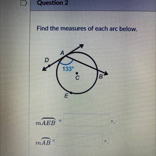 Geometry Circles measurement of arcs
“Find the measures of each arc below”