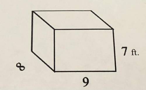 What is the surface area using nets