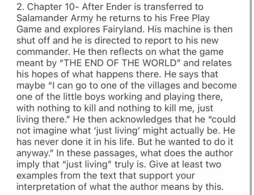 Chapter 10- After Ender is transferred to Salamander Army he returns to his Free Play Game and expl