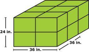 NEED HELP ASAP I WILL GIVE BRAINLIST

The solid below is made of twelve identical rectangular pris