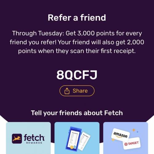 Use this code on fetch rewards for BRAINLIEST