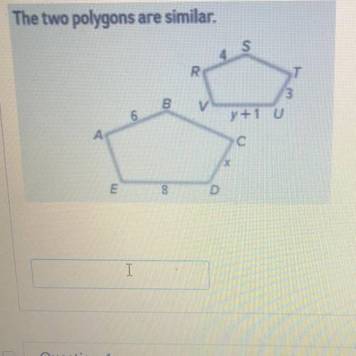 Find the value of y. Round your answers to the nearest tenth