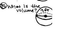 What is the volume? The radius is 7
A. 179.5
B. 47.1
C. 23