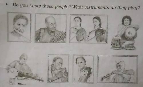 Do you know these people? What instruments do play?​