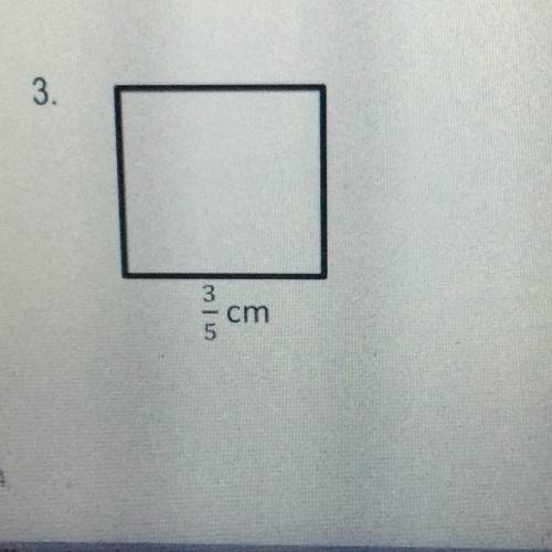What is the are of the square?(look at photo)