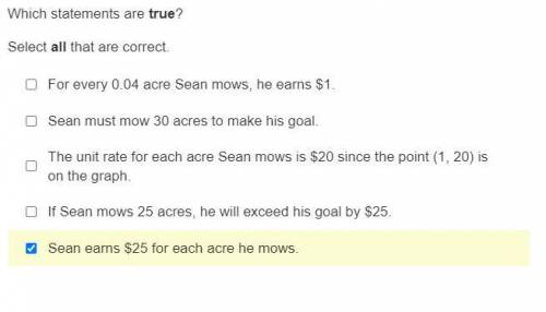 Sean mows grass during the summer to earn money is goal is to earn $600 by the end of the summer th