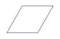 Consider the reflectional symmetry of the rhombus.

How many lines of symmetry does the shape have