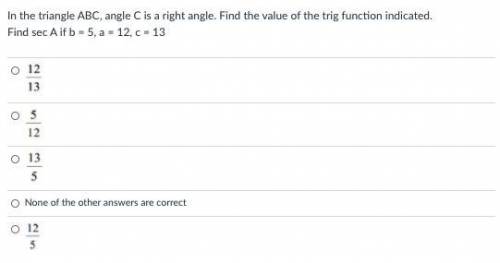 Geometry question multiple choice