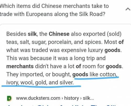 Which item did China want from European regions when it traded?

A) spices
B) wool
C) Gold
D) fabri