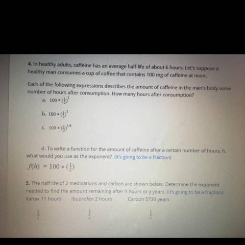 Help please! Algebra work