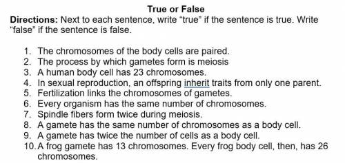 answer true or false for each question. no rediculous answers, I will mark brainliest for whichever