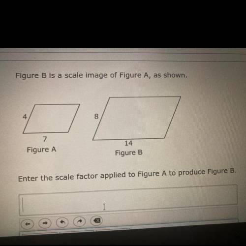 Figure B is a scale image of Figure A, as shown.
Please help