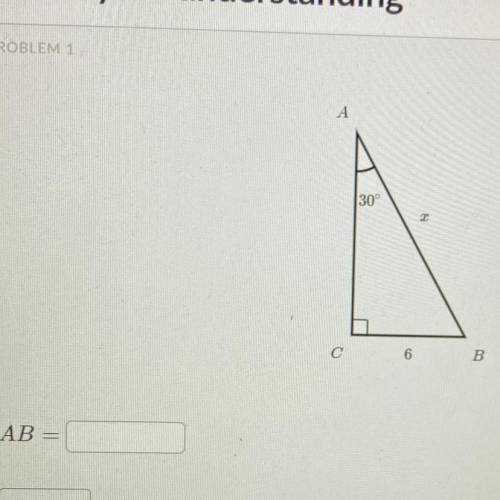 Khan Academy - Special right triangles review 
How do I find AB?