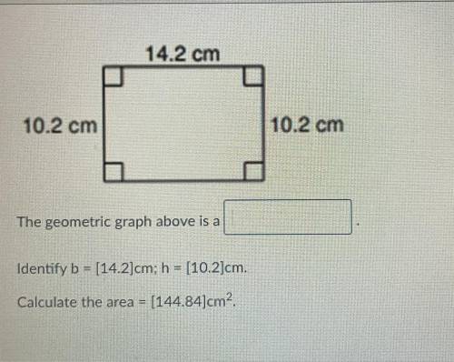 The geometry graph above is a (—)