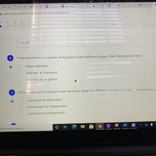 Math question help numbers 4 and 5