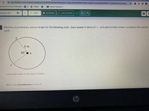What is the area of the circle?

Exact=_____ square feet
Approximate=_____ square feet
What is the