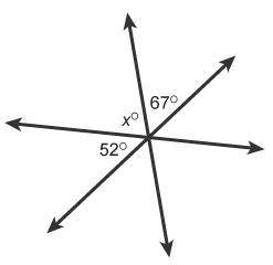 Use the relationship between the angles in the figure to answer the question.

Which equation can