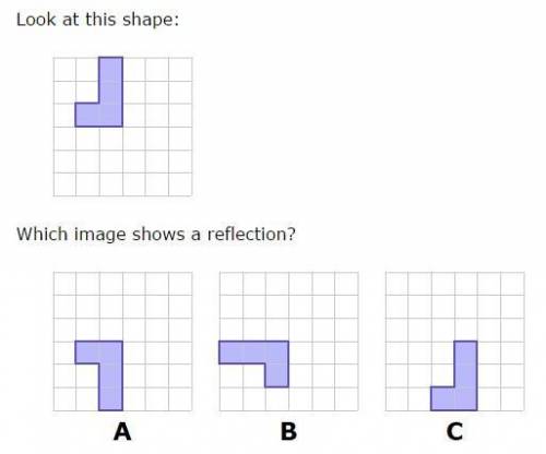 Which image shows a reflection ABC