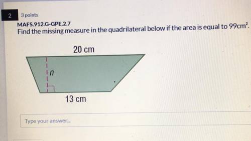 Can someone please help me with this question due in 2 minutes (ASAP)