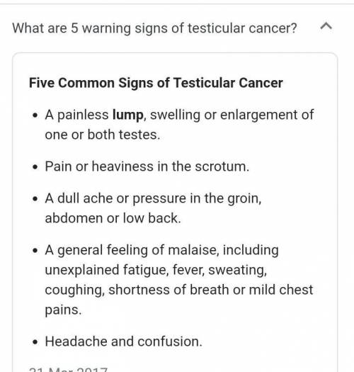 .What causes testicular cancer