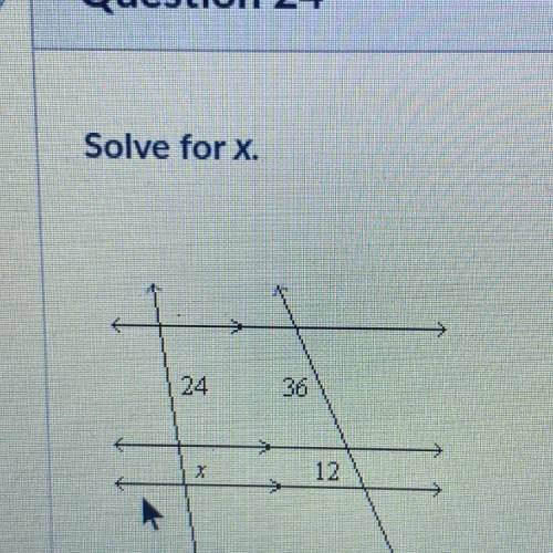 Solve for x
solve for x
solve for x