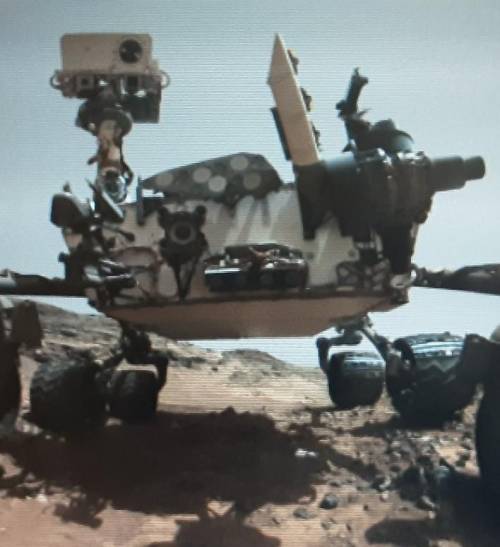 This is Curiosity Rover (Percy's cousin). It has been living on Mars for more than 8 years. What es