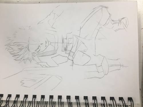 Are there any My Hero Academia fans here? I just wanted to get an opinion(s) on my drawings..