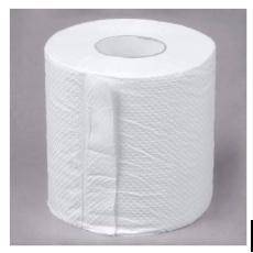 PLEASE HELP ! The diameter of the cardboard in a toilet paper roll is 1.5 inches with a height of 6