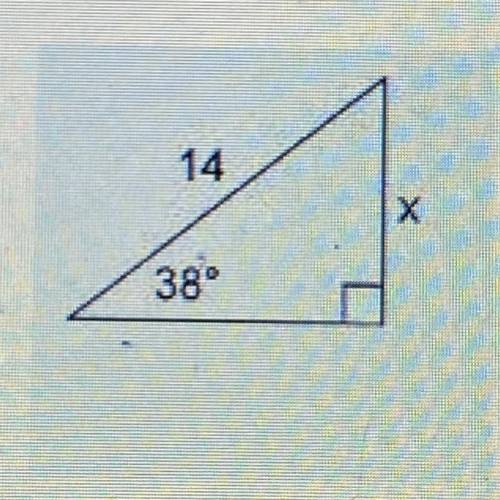 Help find the value of X please