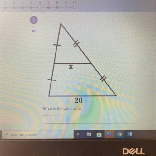 What the value of x help me