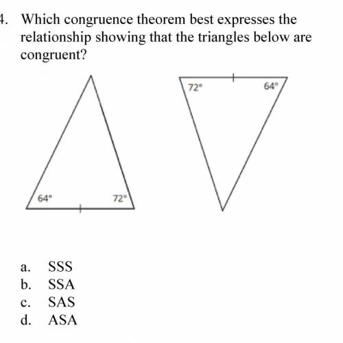 HELP PLS ASAP I NEED HELP PLS HELP ANSWER THE QEUSTION IN THE PHOTO PLS

(SSS (side-side-side) All
