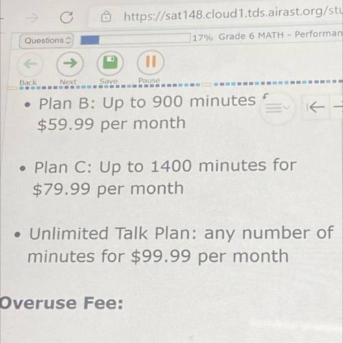 What is the difference, in dollars, between the cost of the unlimited talk plan and the total cost