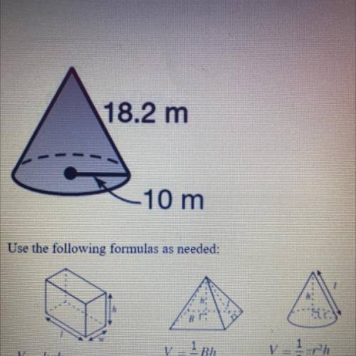 Find the surface area of the solid figure in the picture below use 3.14 for PI￼

571.48 m2
602.88