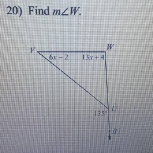 Find the measure of the angle indicated.