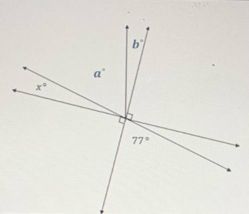 In a complete sentence, describe the angle relationships in the diagram. You may label the diagram