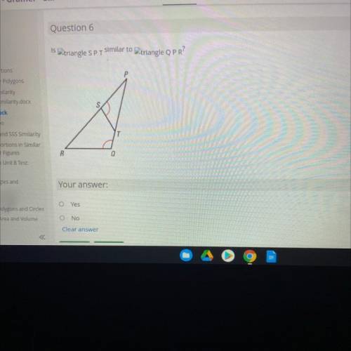 Are Triangles similar?