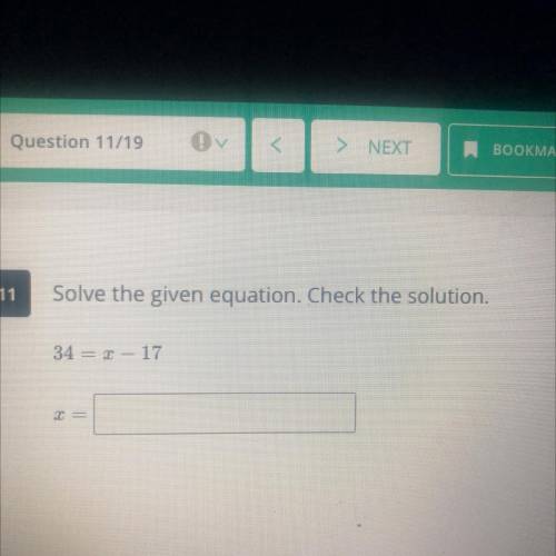 Solve the given equation. PLS HELP