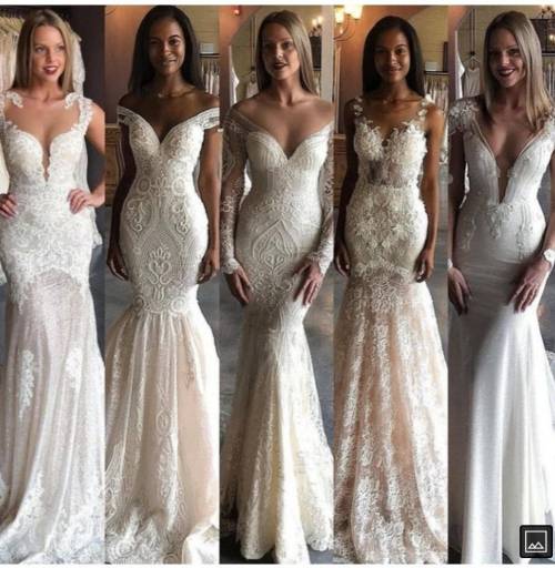 Choose any of your 3 favourite wedding dress from these 5 given above ☝

choose any 3 please follo