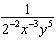 Evaluate (problem) for x=2 and y =-4
