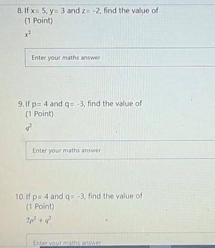 Can anyone answer all 3 questions pls?

sorry if it's alot but u don't have to say how u did it if