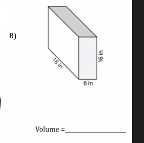 Can some help me with this? It’s volume and I have to show work.