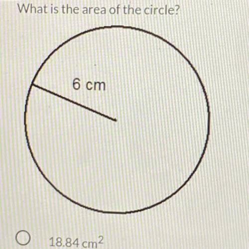 What is the area of 6