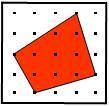 Find the area of the shaded polygons,
answer