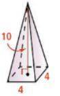 Find the volume of the figure shown. Round to the nearest tenth. Work must be shown to receive full
